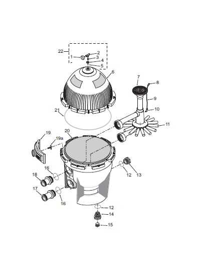 hayward s200 sand filter parts diagram