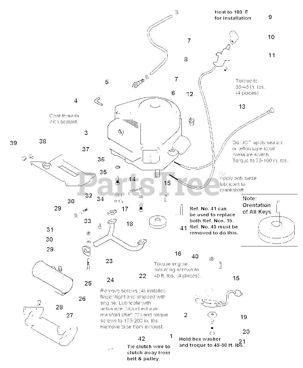 briggs and stratton vanguard 18 hp v twin parts diagram