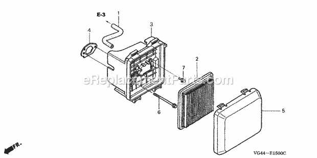 honda hrr2163vxa parts diagram