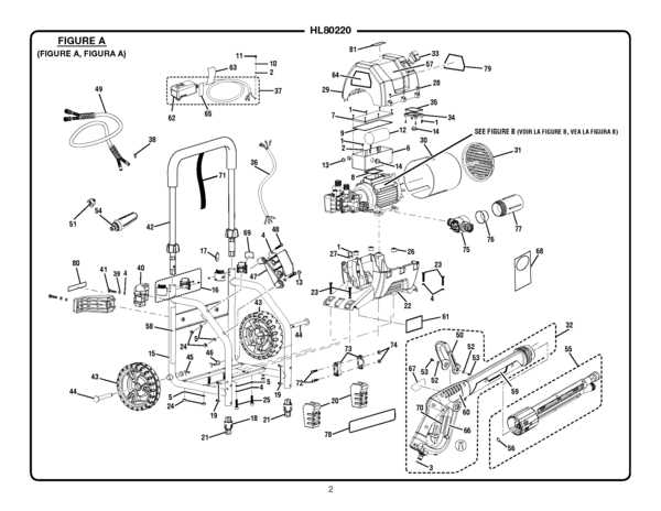 homelite pressure washer parts diagram