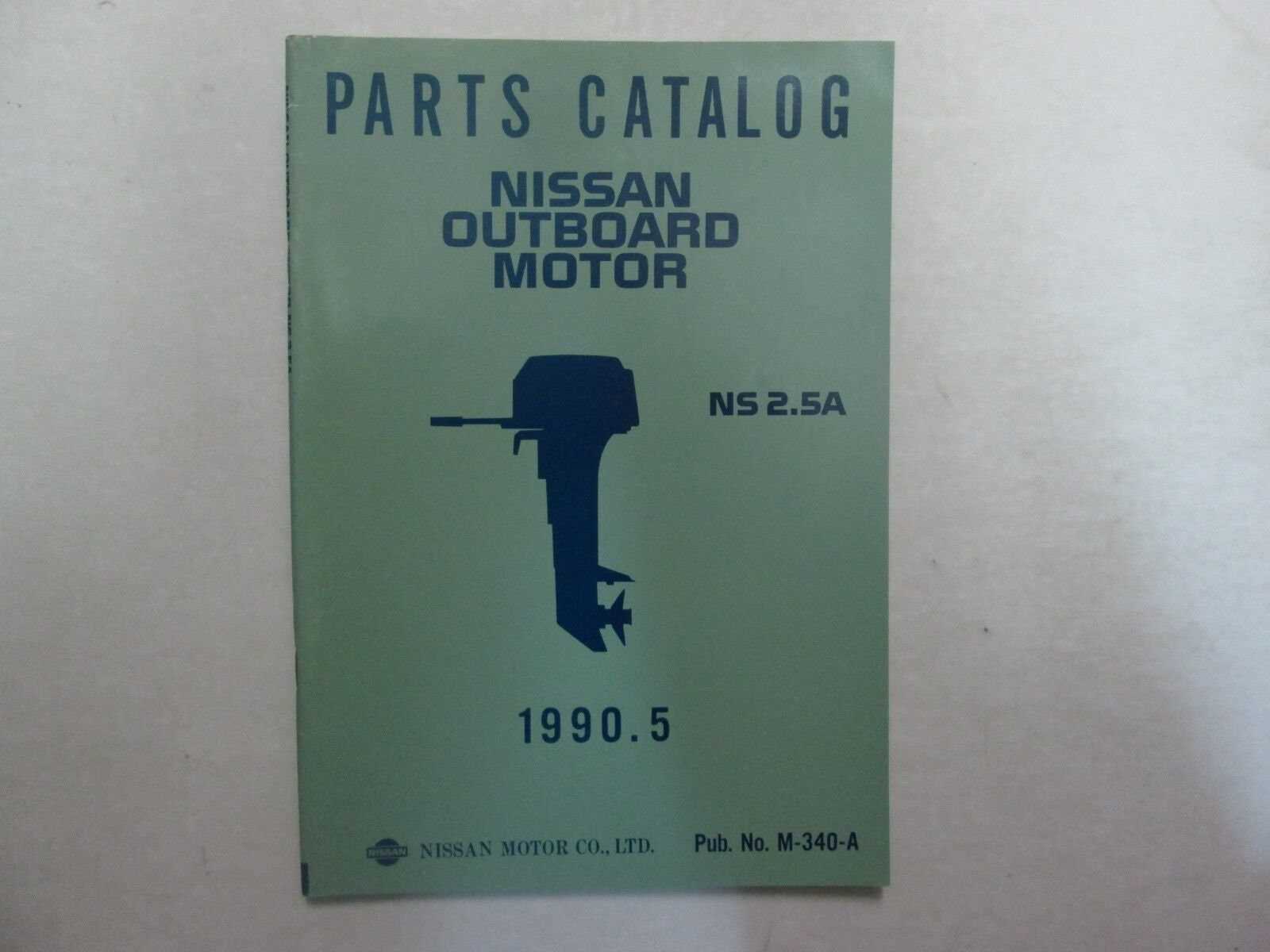 nissan outboard parts diagram