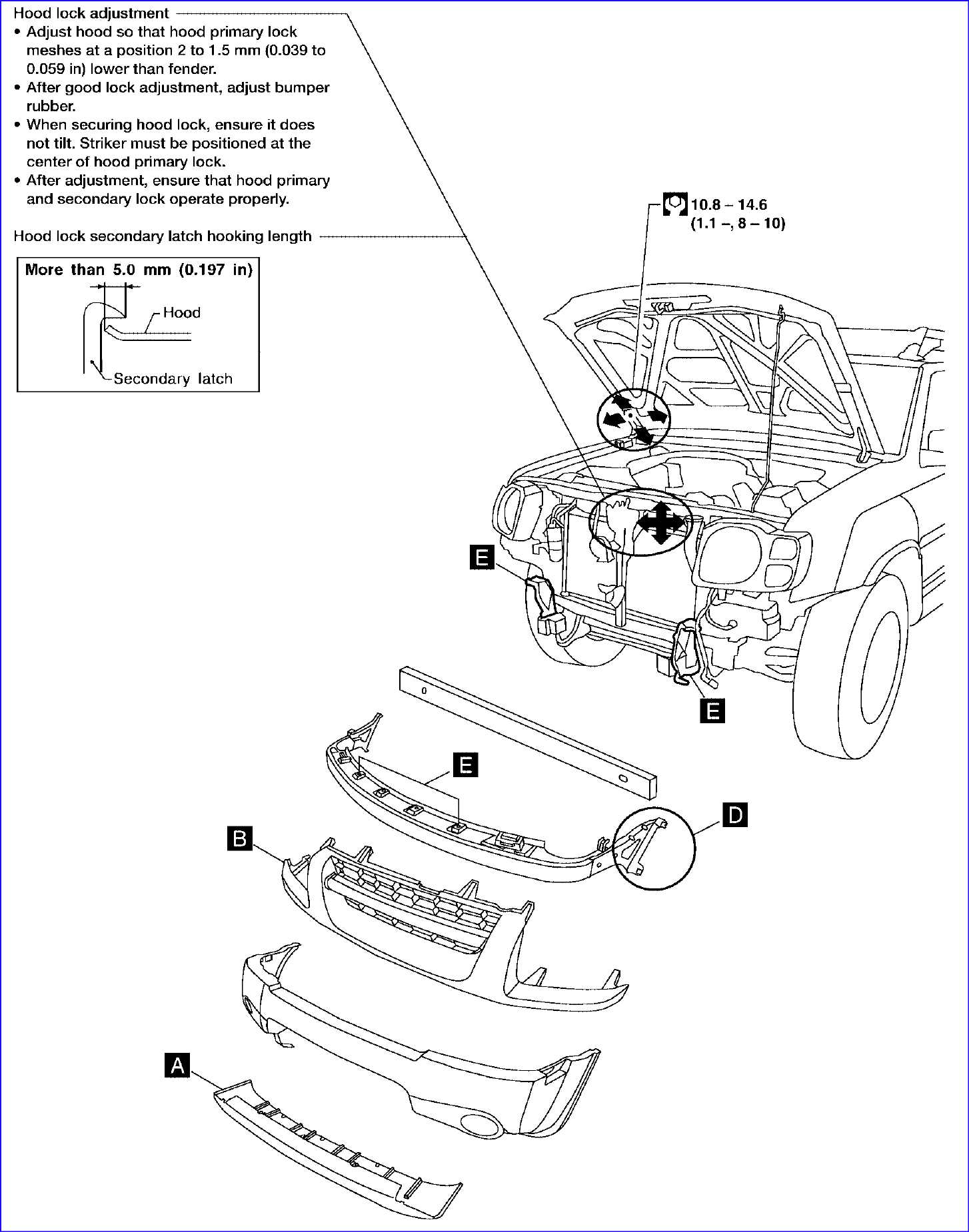 nissan xterra parts diagram