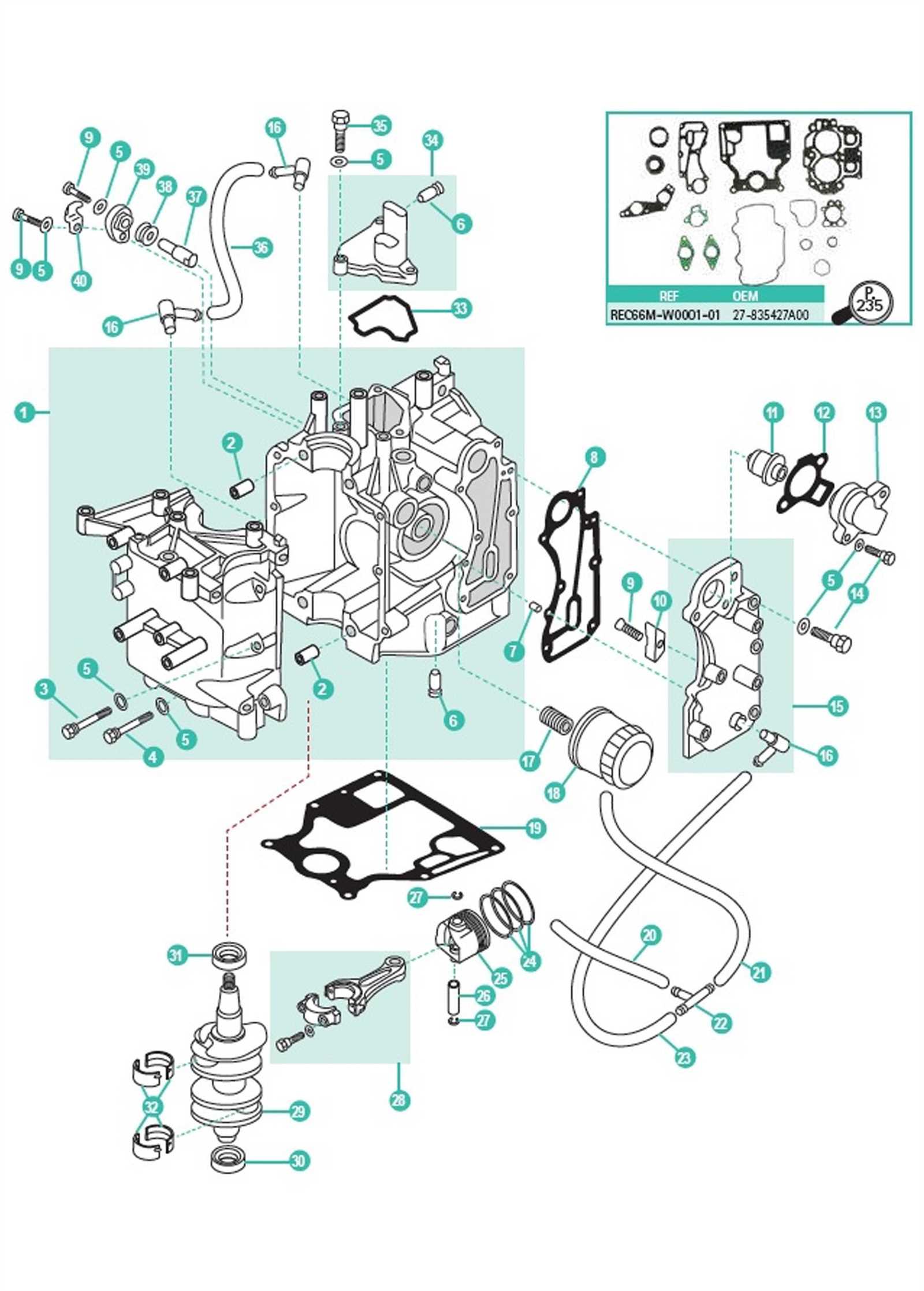 mercury 9.9 parts diagram