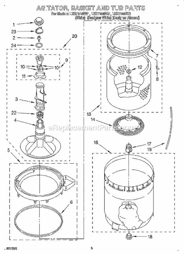 ge front load washer parts diagram