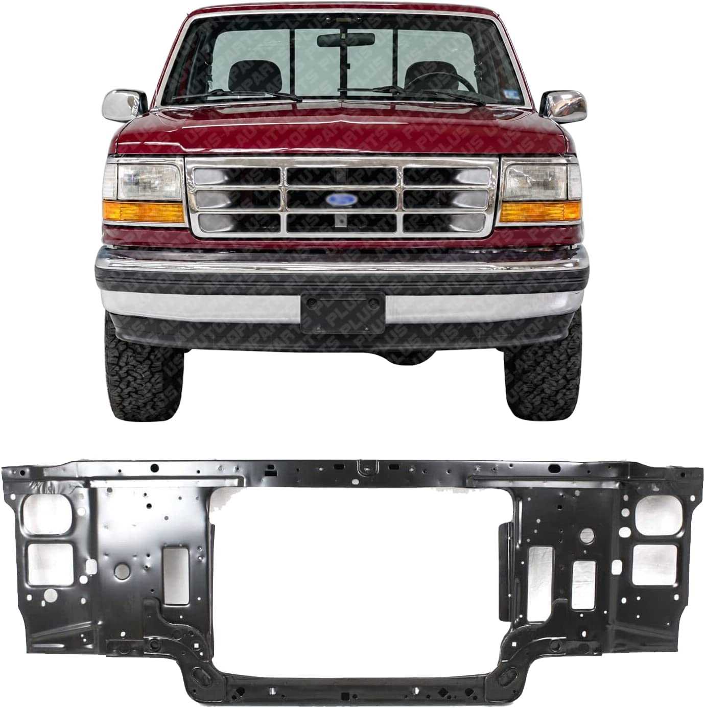 ford f150 front end body parts diagram