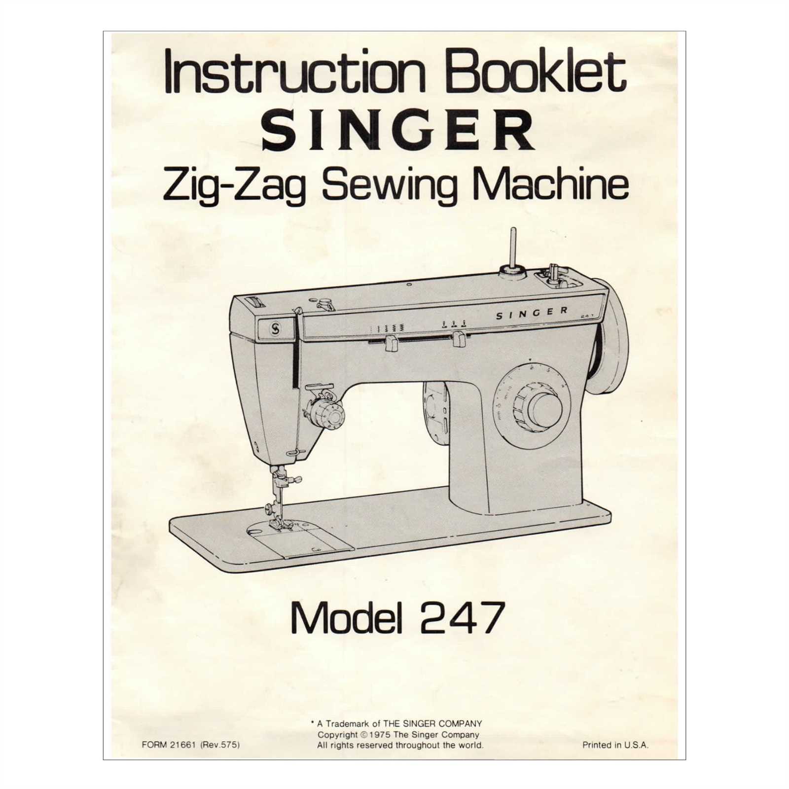 singer parts diagram