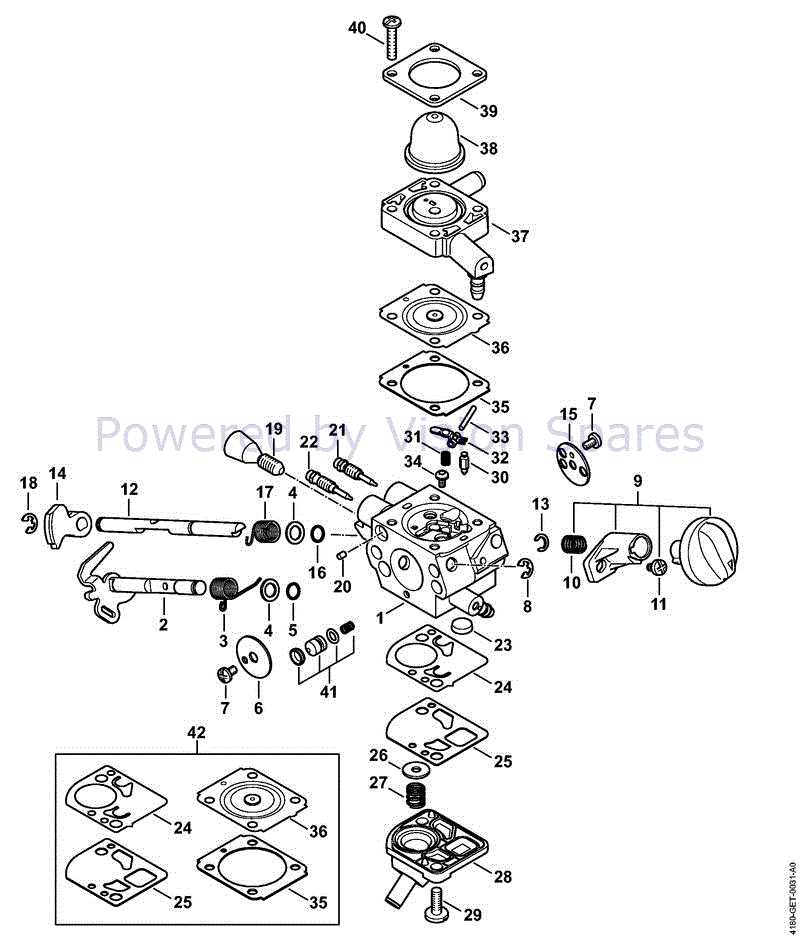 stihl km 131 r parts diagram