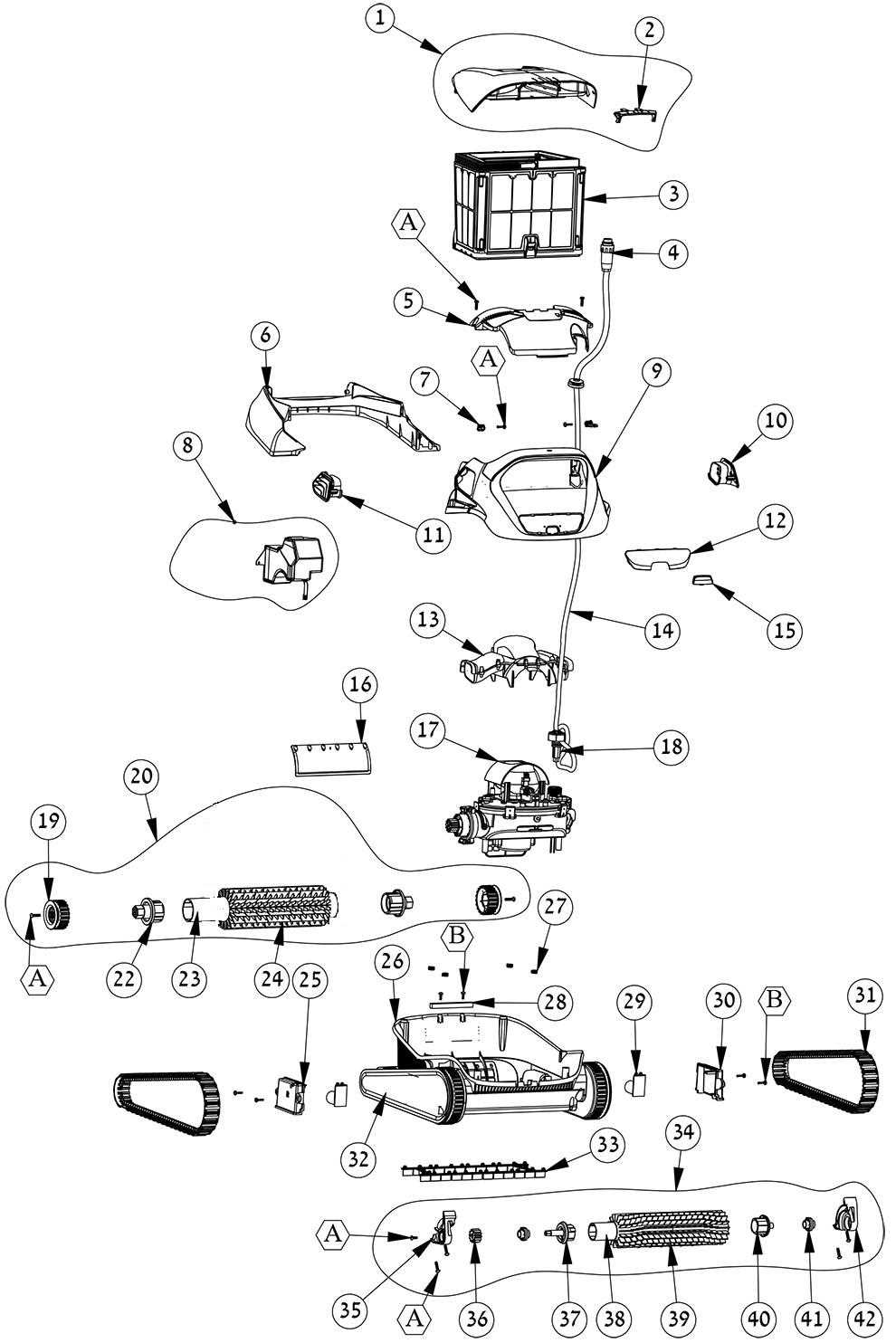 nautilus cc plus parts diagram