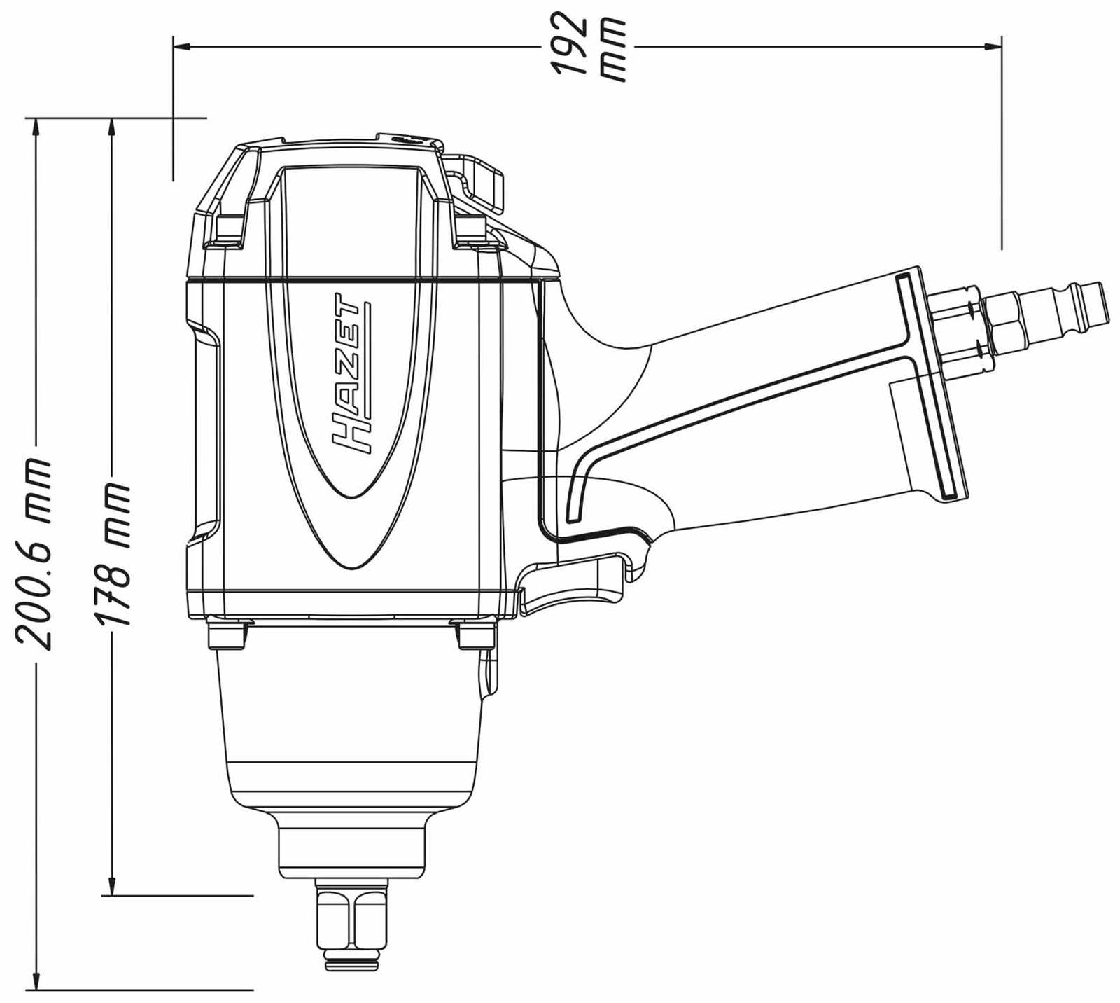 air impact wrench parts diagram