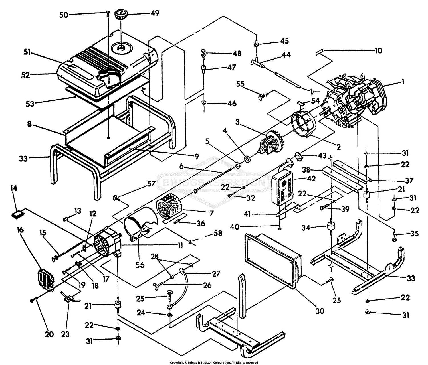 26 hp briggs and stratton engine parts diagram