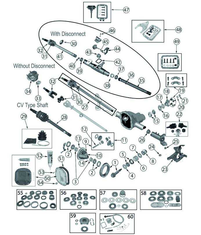 jeep cherokee diagram of parts