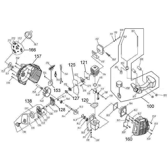 stihl ms180 parts diagram