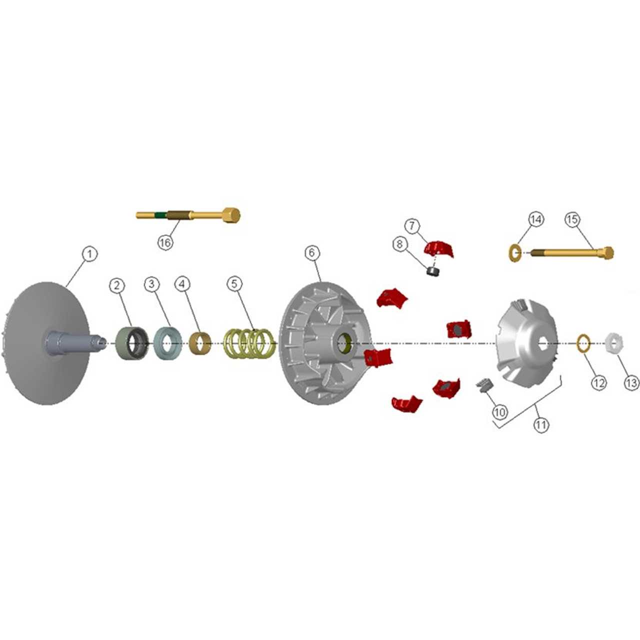 odes dominator 800 parts diagram