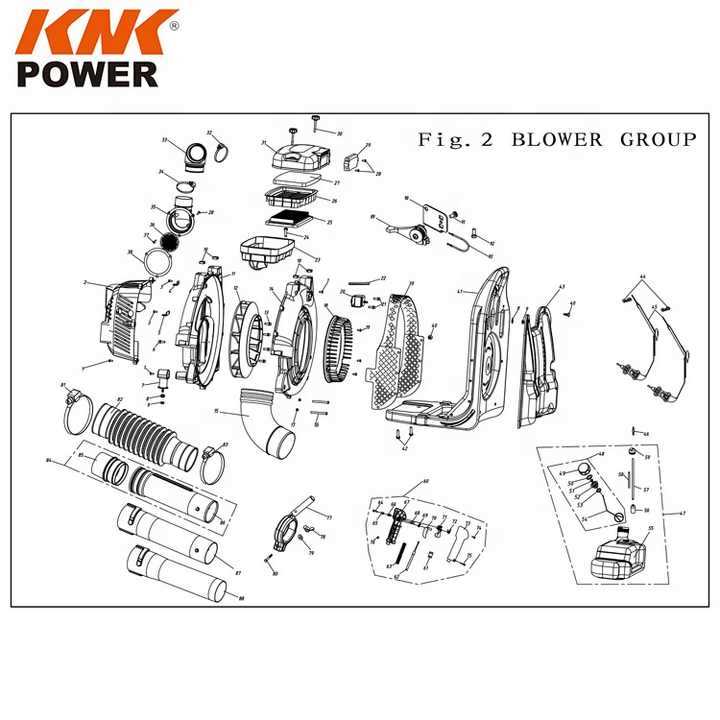 redmax blower parts diagram