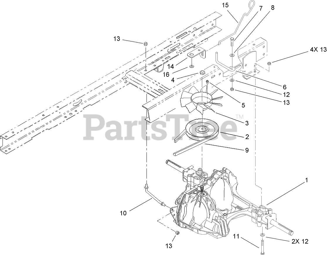 toro lx460 parts diagram