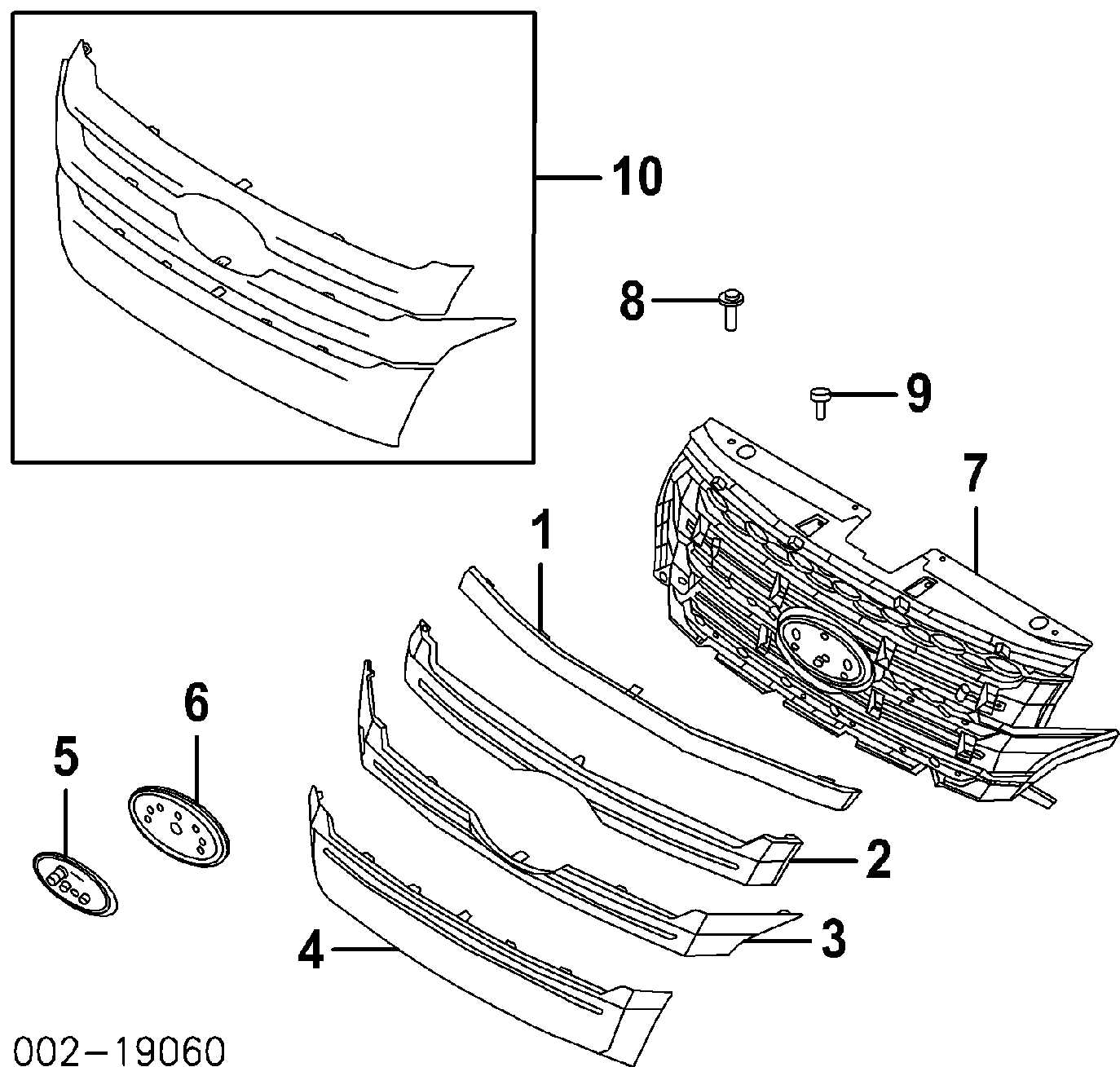 2013 ford edge parts diagram