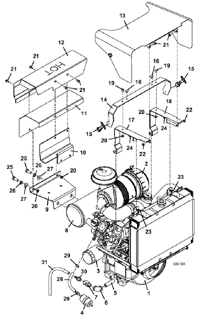 grasshopper 223 parts diagram