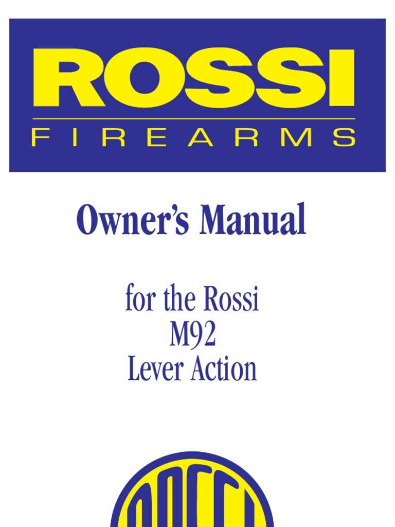 rossi 92 parts diagram