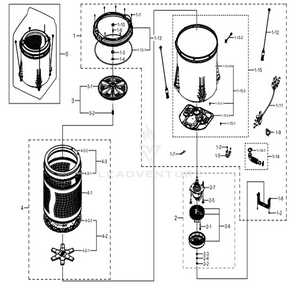 samsung washer parts diagram