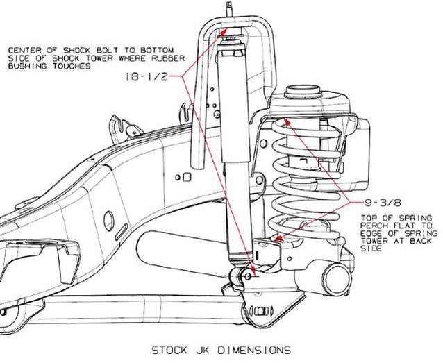 jeep wrangler jk steering parts diagram