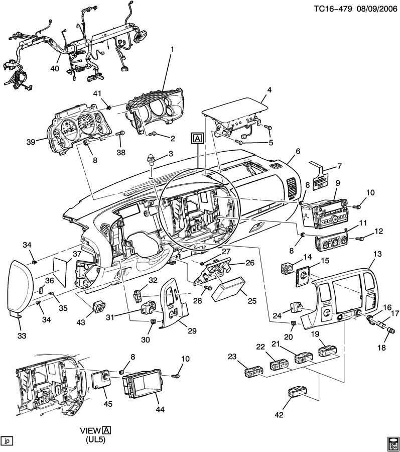 2011 chevy silverado parts diagram