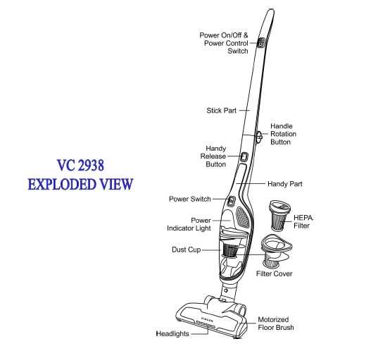 hoover floormate parts diagram