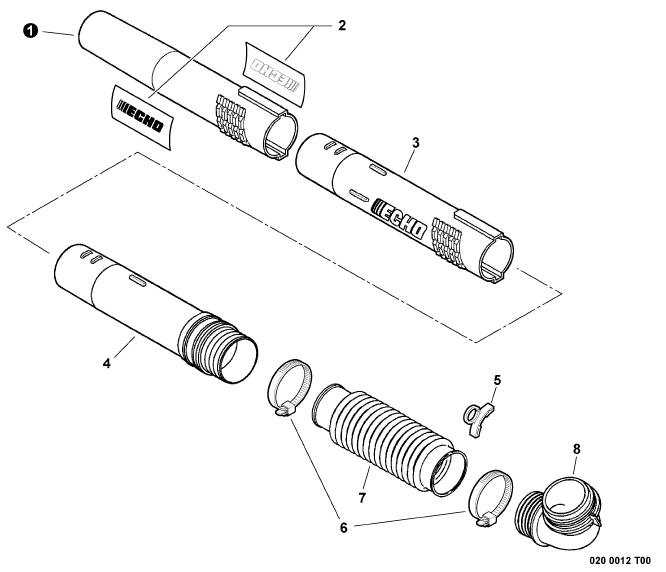 husqvarna 125b blower parts diagram