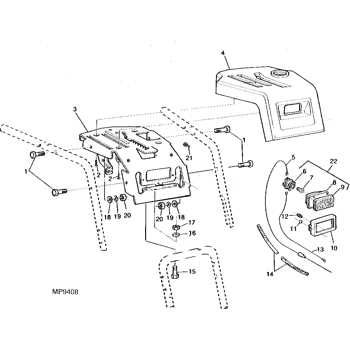 john deere trs27 snowblower parts diagram