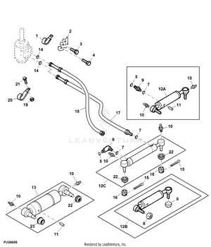 john deere 445 parts diagram