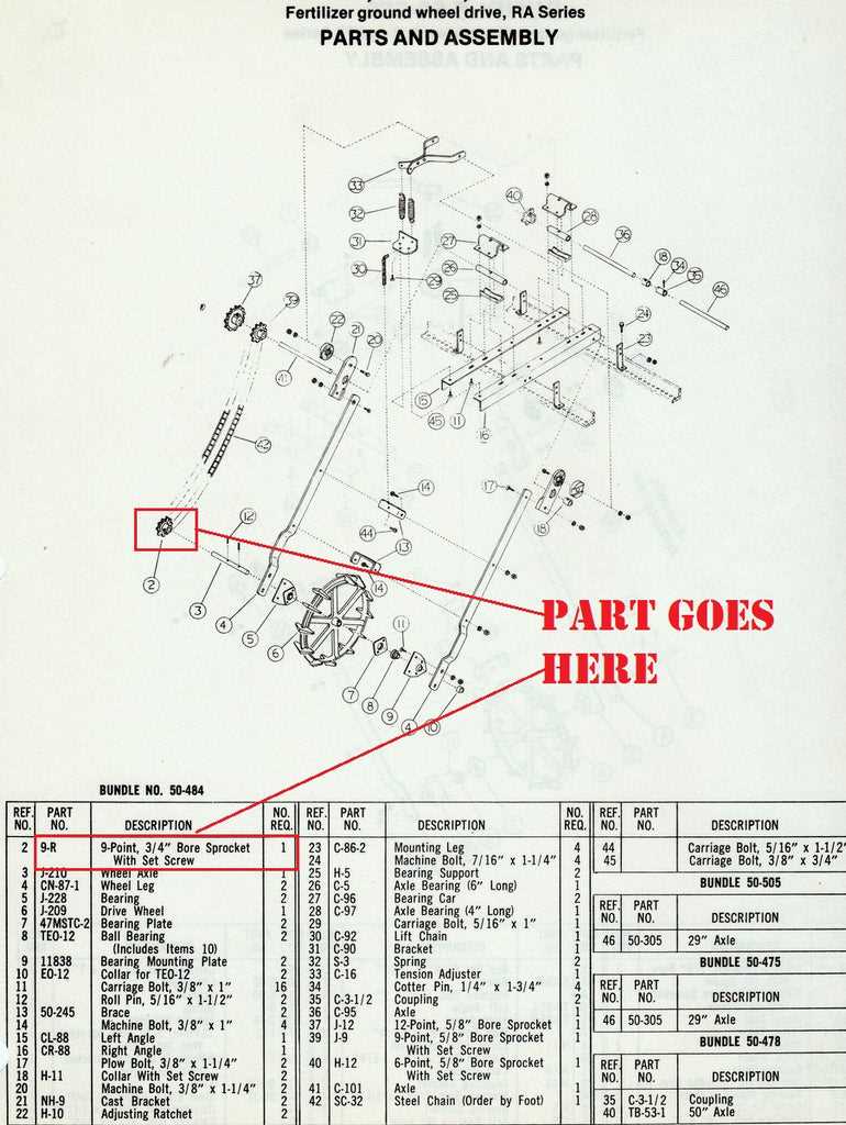 ford 1910 tractor parts diagram