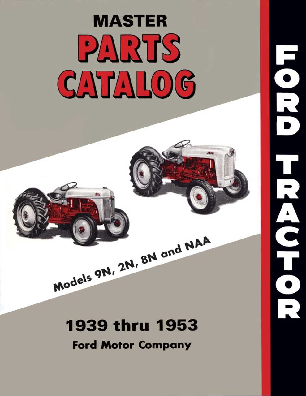 ford 8n tractor parts diagram