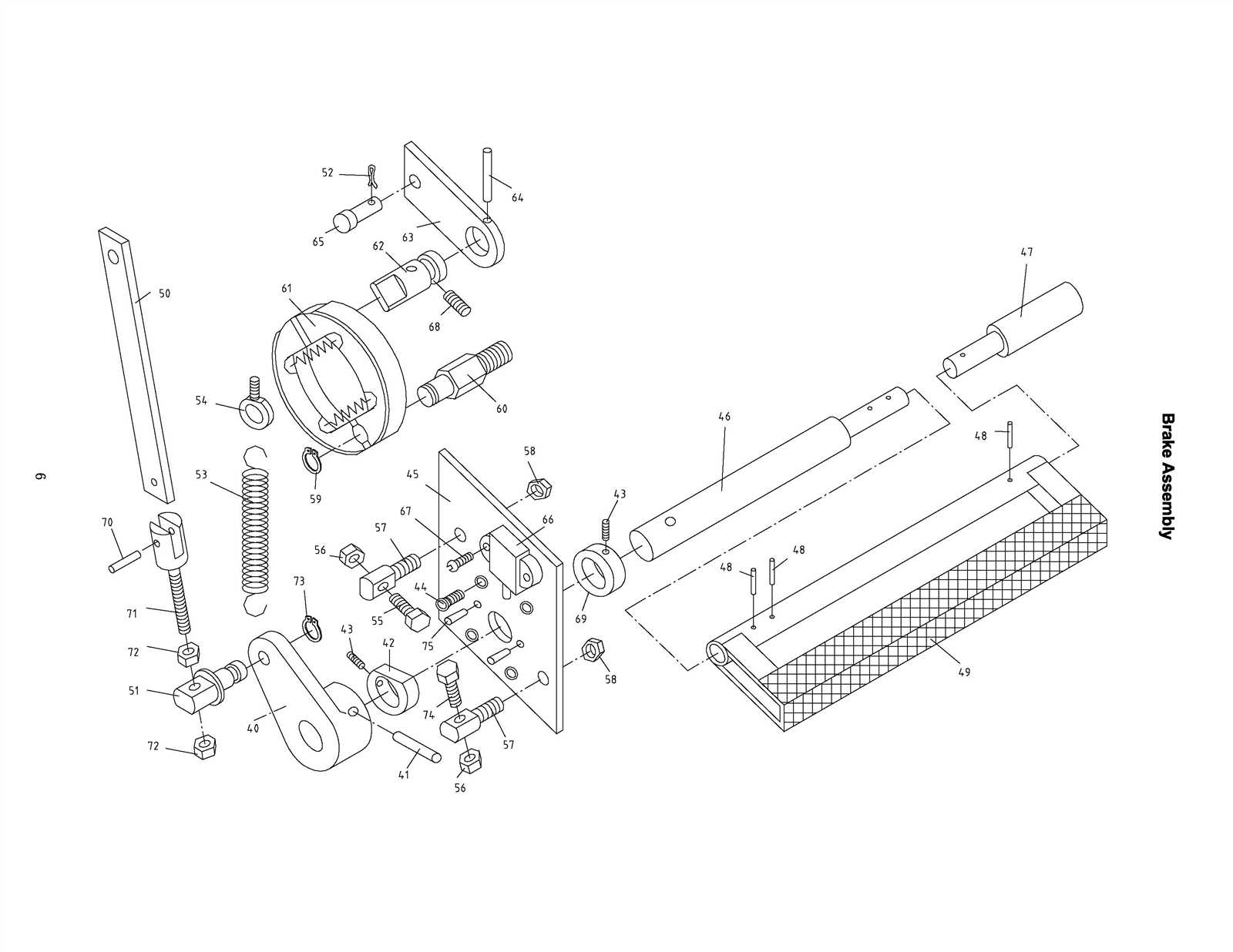 jet lathe parts diagram