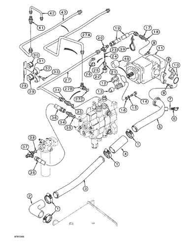 hydraulic case 580 backhoe parts diagram