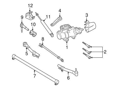 ford f350 front end parts diagram