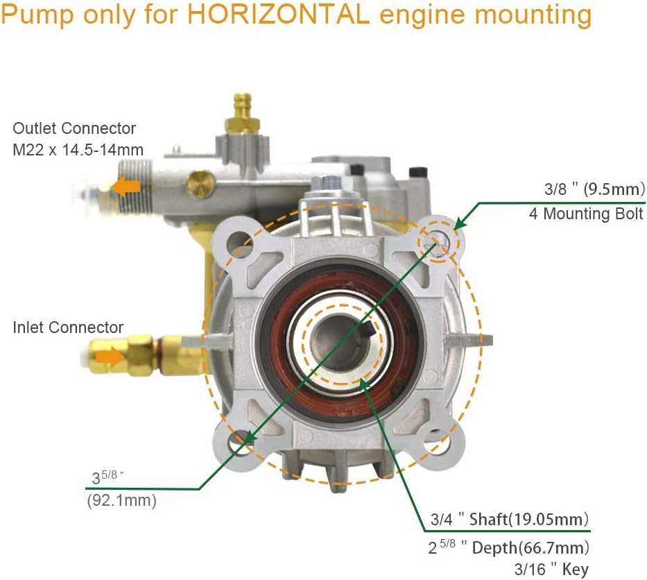 oem pressure washer pump parts diagram