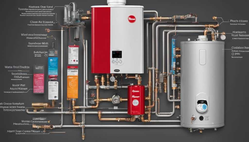 water heater parts diagram