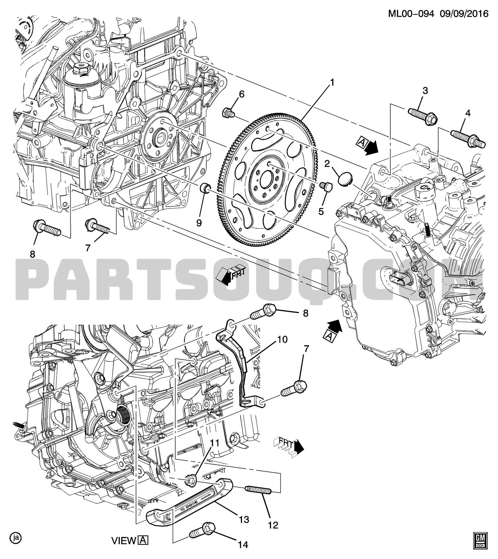 2005 chevy equinox engine parts diagram