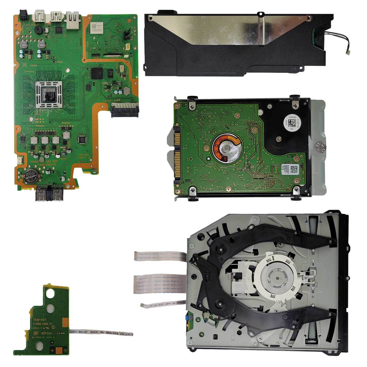 ps4 slim parts diagram