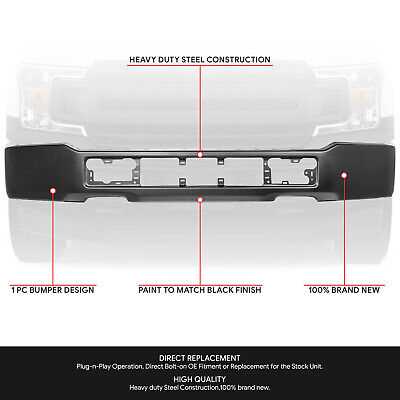 2018 ford f 150 front bumper parts diagram