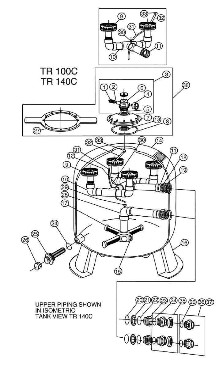 pentair fns 48 parts diagram