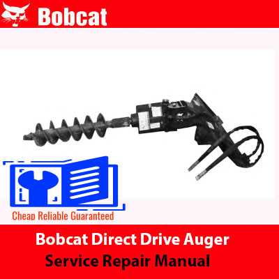 bobcat 30c auger parts diagram