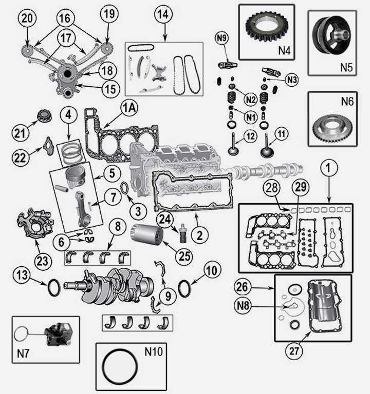 jeep 4.0 engine parts diagram