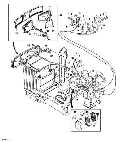 john deere 1070 parts diagram