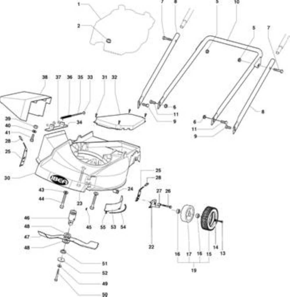 husqvarna lc221rh parts diagram