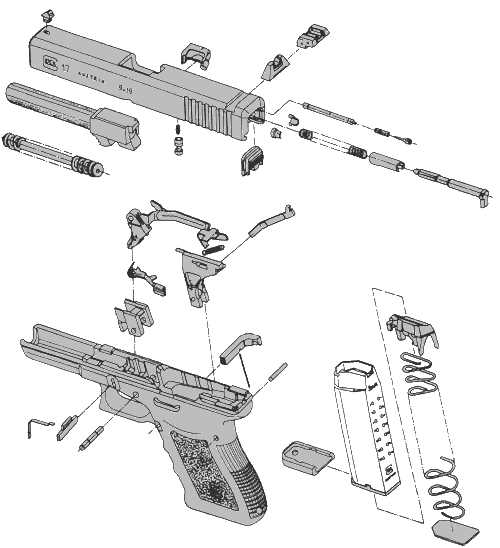 glock parts diagram gen 3