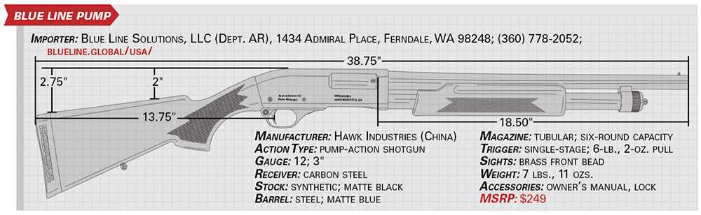 pump shotgun parts diagram