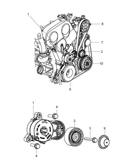 2008 chrysler sebring convertible parts diagram