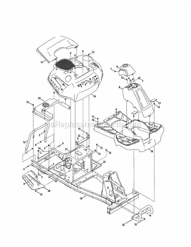 craftsman yts3000 parts diagram