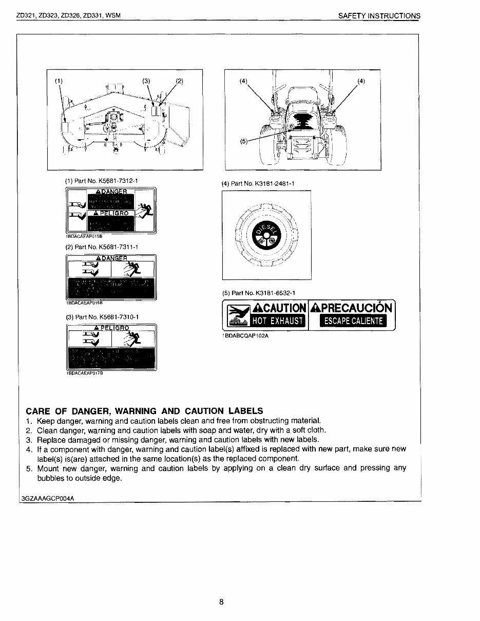 kubota zd331 parts diagram