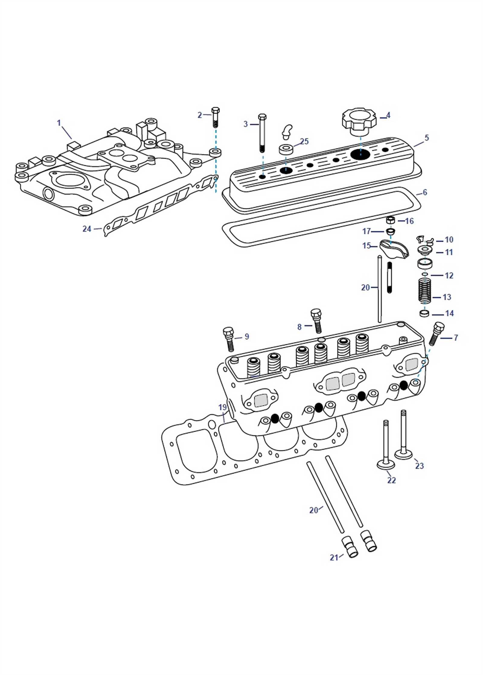 mercruiser 5.0 parts diagram